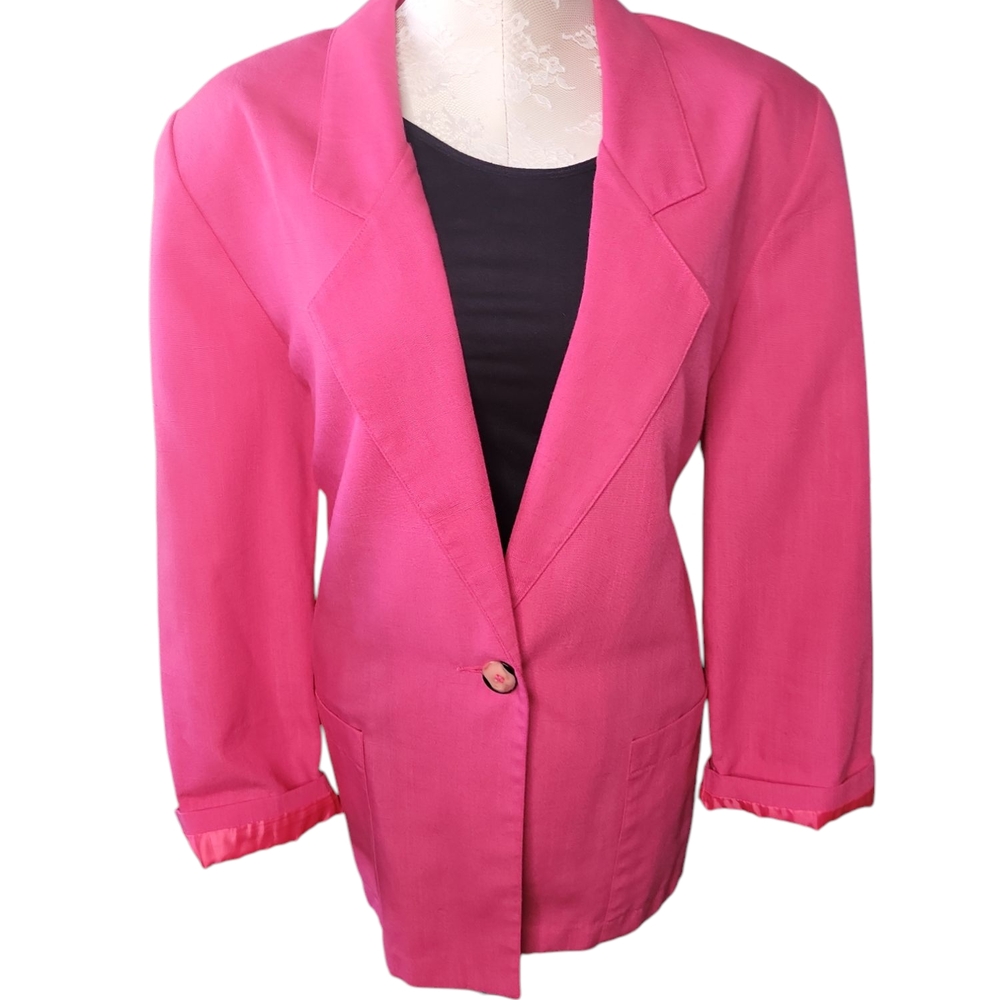Women's Pink Blazer